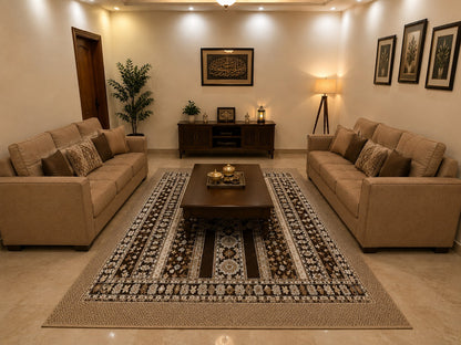 Traditional Multani Jazem – 9x12 Ft – Persian Floral Motif Pattern