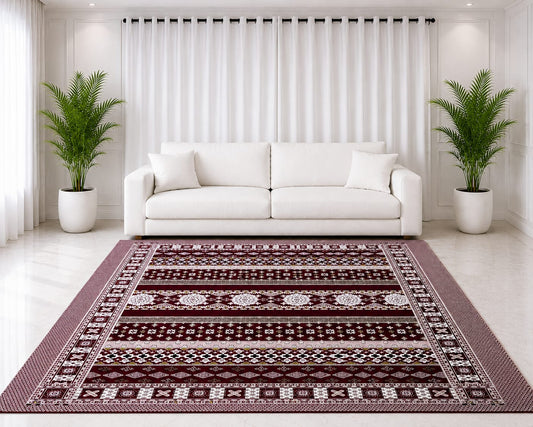 Traditional Multani Jazem – 9x12 Ft – Traditional Tribal Kilim Design