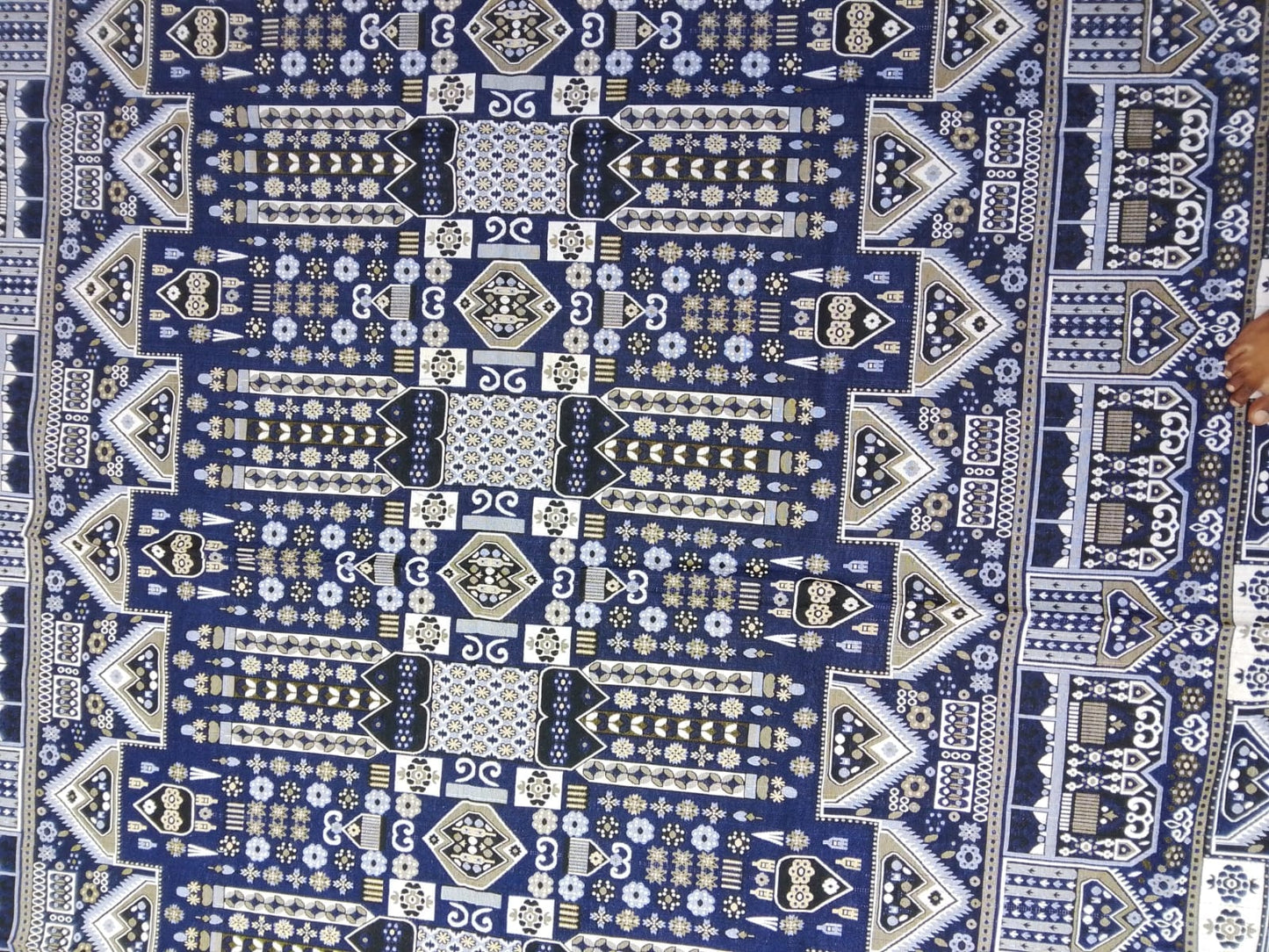 Traditional Multani Jazem – 9x12 Ft -Traditional Geometric Tribal Pattern