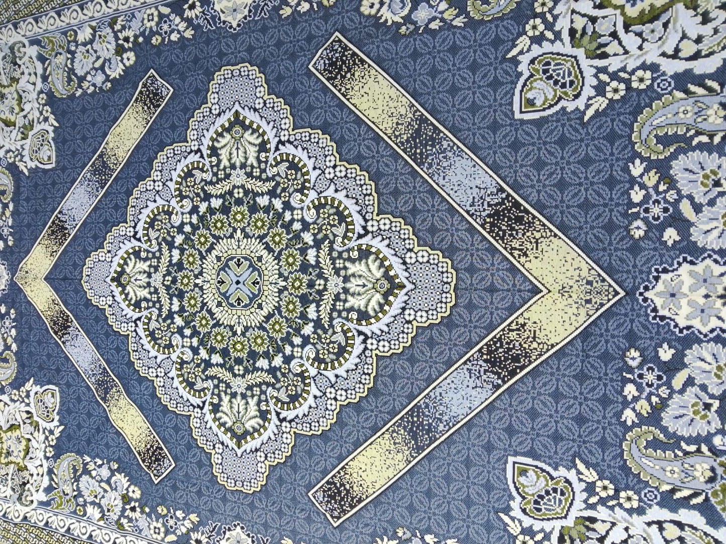 Traditional Multani Jazem – 9x12 Ft – Persian Geometric Medallion Design