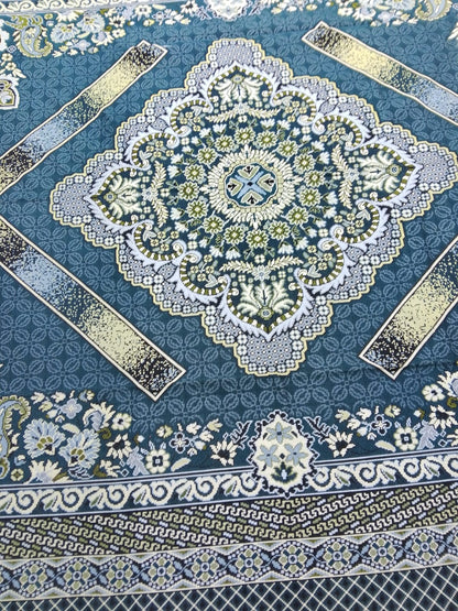 Traditional Multani Jazem – 9x12 Ft – Persian Geometric Medallion Design