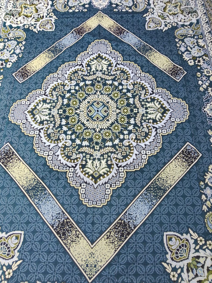 Traditional Multani Jazem – 9x12 Ft – Persian Geometric Medallion Design