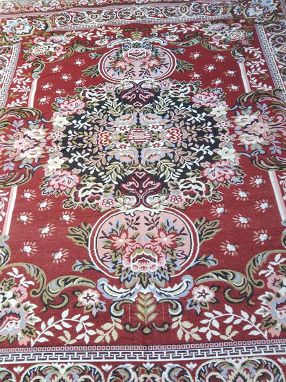 Traditional Multani Jazem – 9x10 Ft & 9x11 Ft – Traditional Persian Floral Medallion Design